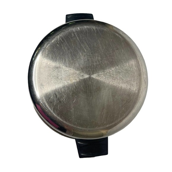 Vintage Prudential Flavor Seal High Dome Lid Stainless Steel Stock Pot Roaster - Picture 10 of 10